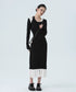 Contrast Slimming Knit Series